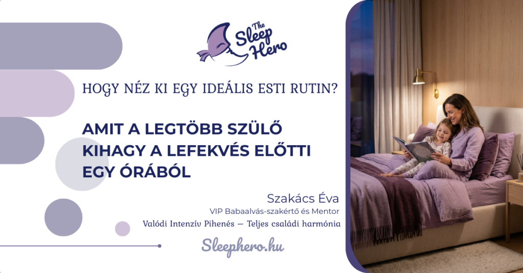 ideális esti rutin babáknak