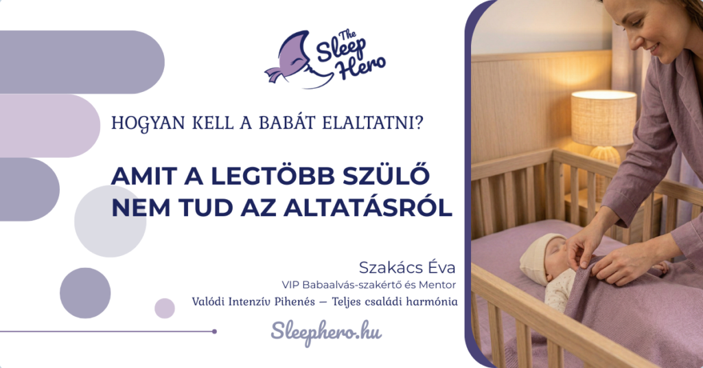 hogyan kell a babát elaltatni