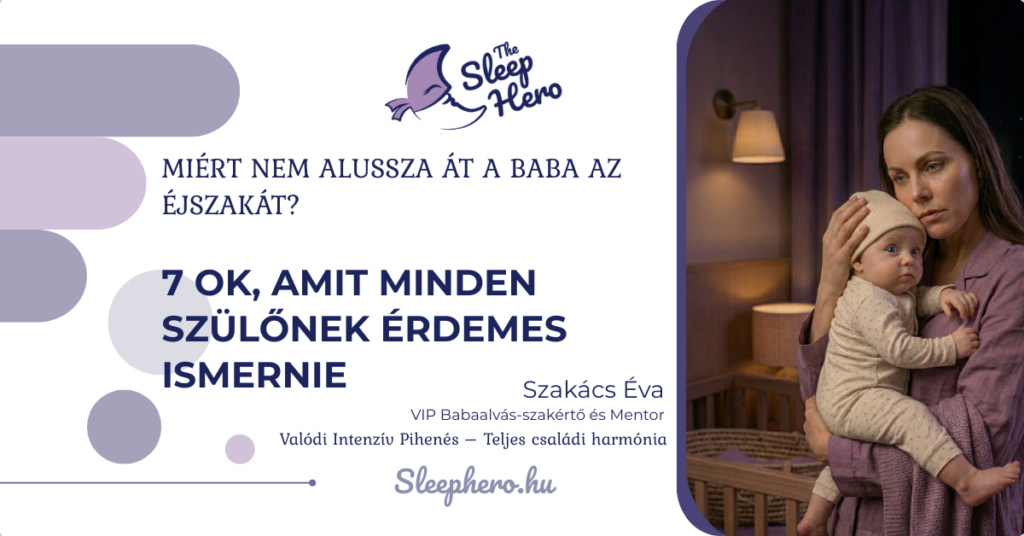 nem alussza át a baba az éjszakát