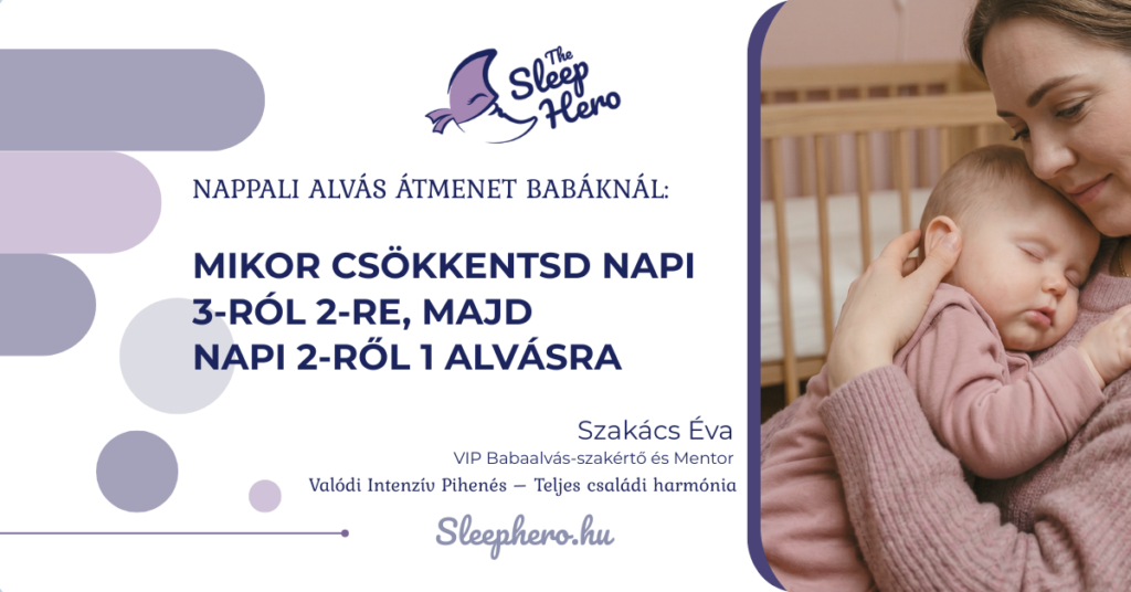 Nappali alvás átmenet babáknál