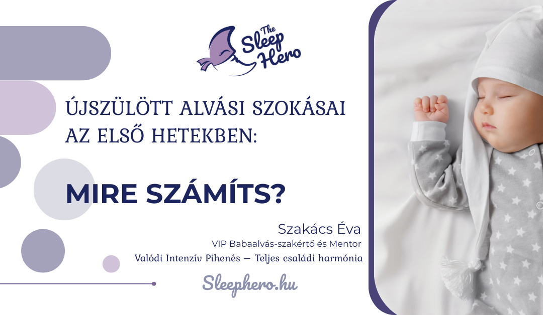 Újszülött alvási szokásai az első hetekben: mire számíts?