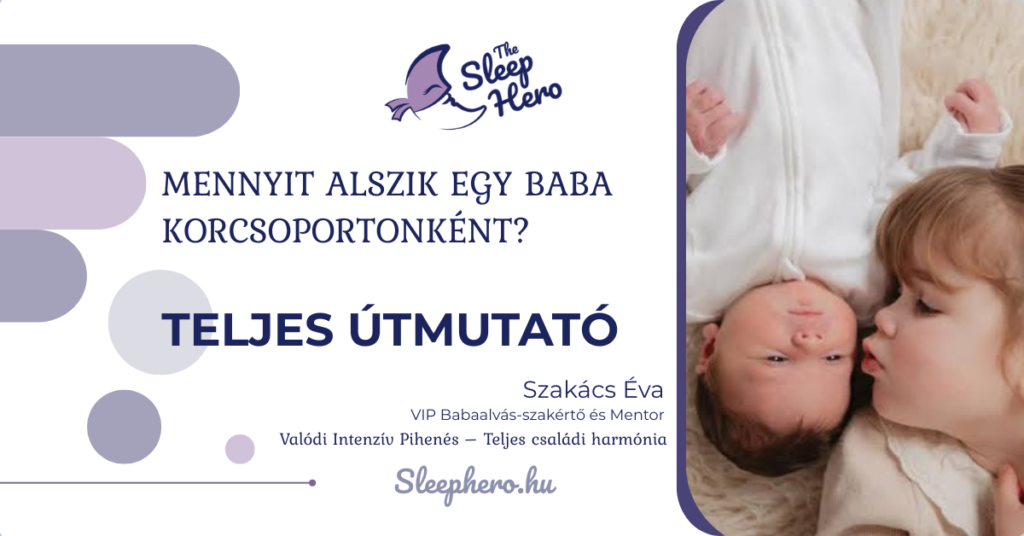 Mennyit alszik egy baba korcsoportonként